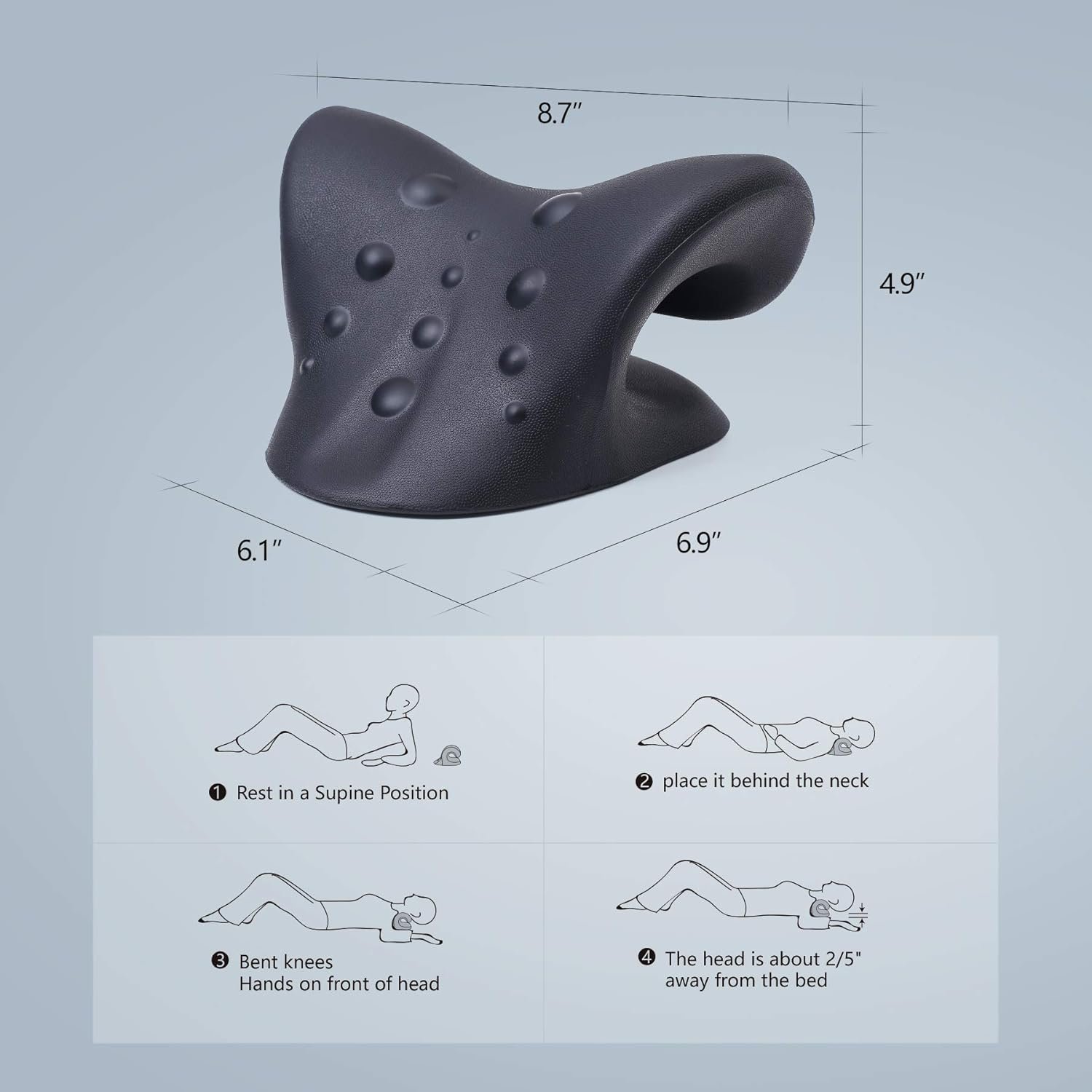 RELAXEUR DE COU – TRACTION CERVICALE CONFORT PRO – Image 3